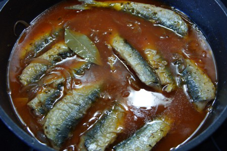 SARDINAS EN ESCABECHE